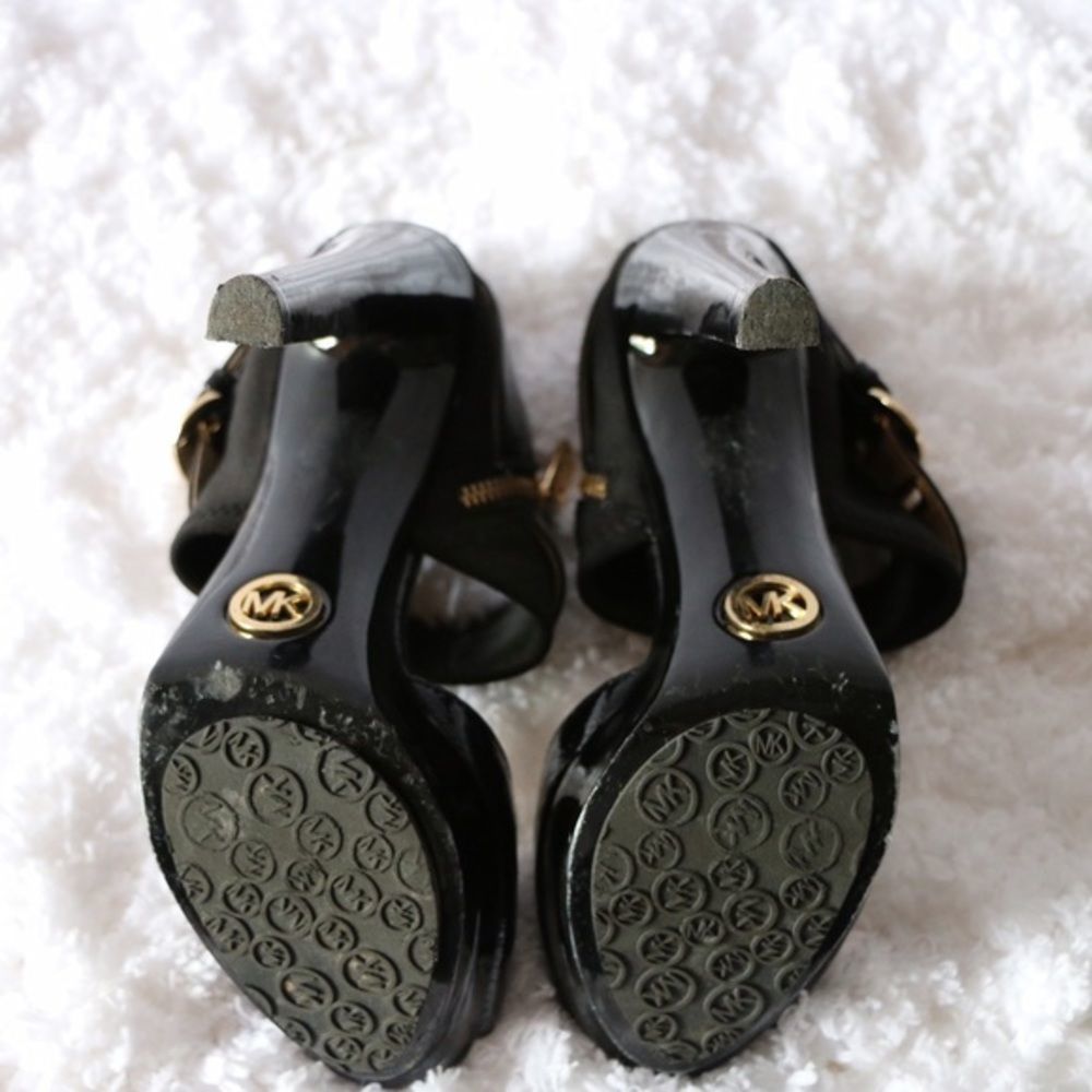 MICHAEL KORS Black Morgan Platform - Picture 4 of 8